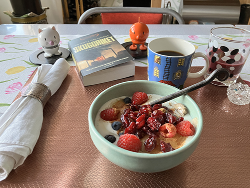 Tisdagsfrukost med Hopptisarna o Skuggriket fil med bär