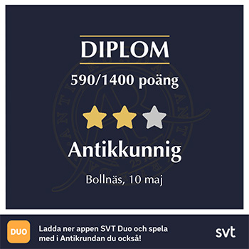 Antikkunnig i Bollnäs 10 maj 2026