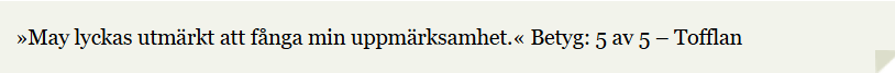 Citerad hos Modernista om Den mörka porten