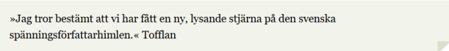Citerad hos Modernista om Familjehemligheter