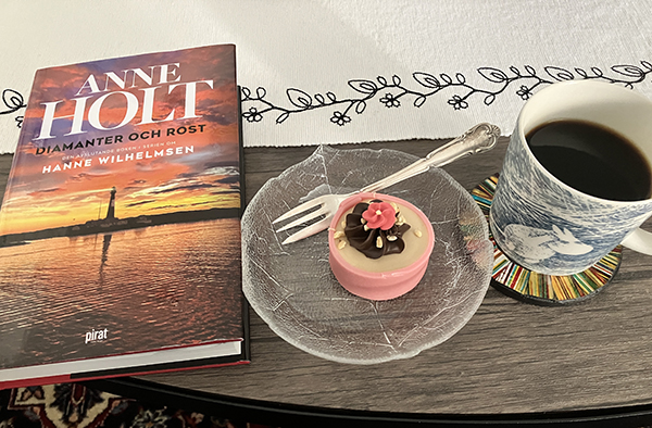 Diamanter och rost Noisette och kaffe