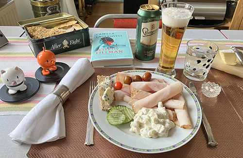 Kallskuret potatissallad Hopptisarna öl Likhandlaren