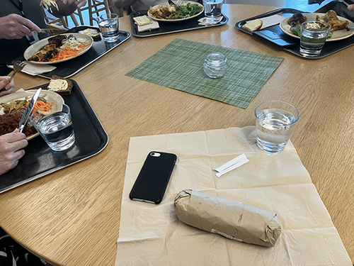 Lunch med K på besök Lunch med K på besök