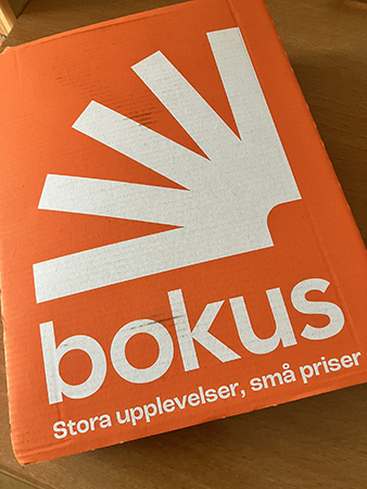 Paket från Bokus