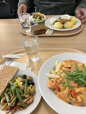 Pastalunch med Stora A