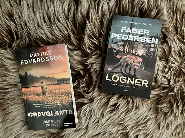 Böckerna Gravglänta och Lögner
