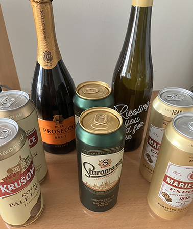 En prosecco en riesling sex starköl En prosecco en riesling sex starköl