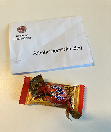 Fredagsgodis från L kexchoklad o chocoknäck