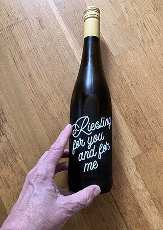 Riesling for you and for me