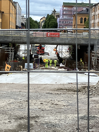 St Olofstunneln rakt fram 18 juni 2026