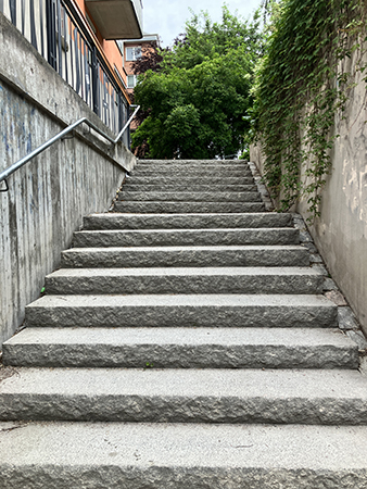 Stentrappa Vaksalagatan Stentrappa Vaksalagatan