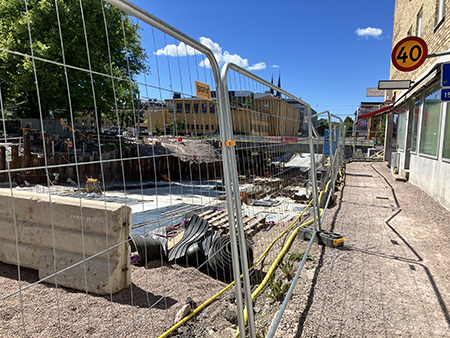 Tunnelbygget St Olofsgatan fr höger sida 12 juni 2026