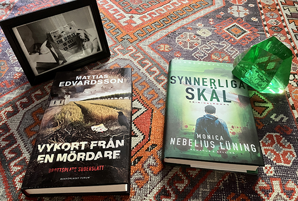 Böckerna Vykort från en mördare och Synnerliga skäl