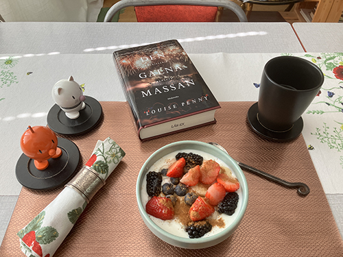 Filfrukost med bär Hopptisarna o Den galna massan