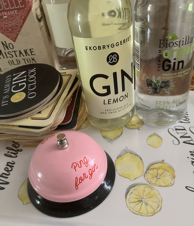 Gin lemon från Ekobryggeriet o Biostilla organic premium gin