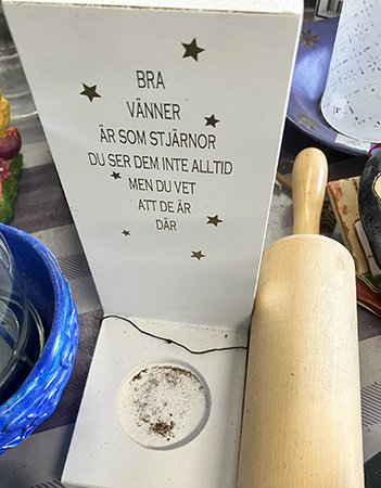 Ljusstake Bra vänner är som stjärnor Ljusstake Bra vänner är som stjärnor