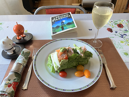 Smörgåstårta o vitt vin med Hopptisarna o A morbid passion