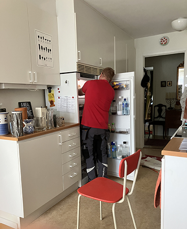 Snabba Rich inne i min kyl