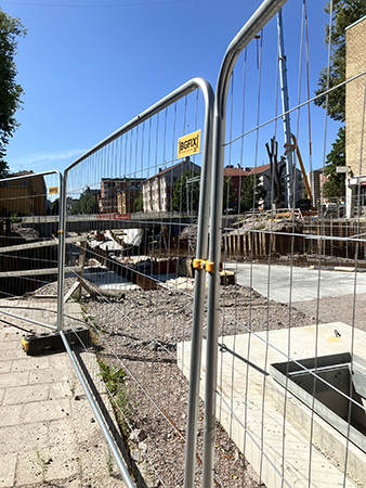 Tunnelbygget St Olof vä sida den 31 juli 2026