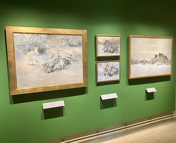 Vintermotiv Bruno Liljeforst Gustavianum