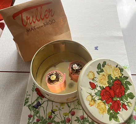 Helgens två Noisette från Triller i blomburken