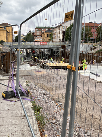 Tunnelbygget St Olof vä den 21 aug 2026