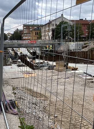 Tunnelbygget St Olof vä sida 7 aug 2026