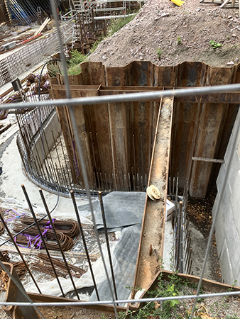 Tunnelbygget utanför Trillerbutiken 2 7 aug 2026