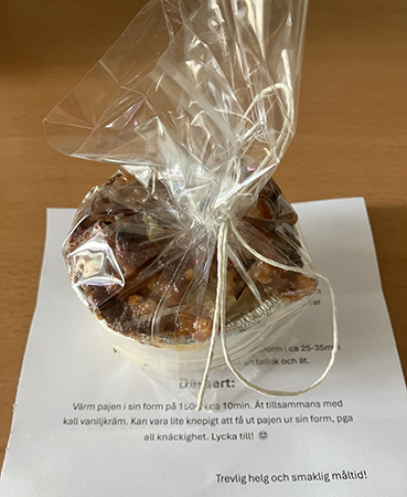 Dessert toscaäpple med vaniljkräm helgens goda kasse v 36 2026