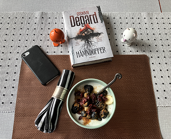 Hemmalunch fil med bär o kanel Hopptisarna Hämndoffer