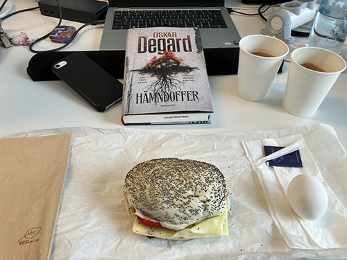 Macka ägg varm choklad och Hämndnätter Macka ägg varm choklad och Hämndnätter