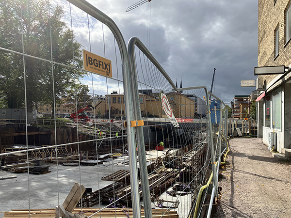 Tunnelbygget St Olof hö sida den 18 sep 2026