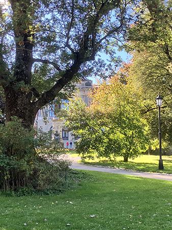 Universitetsparken i september Universitetsparken i september