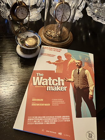 Boken The Watchmaker med fickur Boken The Watchmaker med fickur