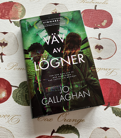 Jo Callaghans bok Väv av lögner för recension