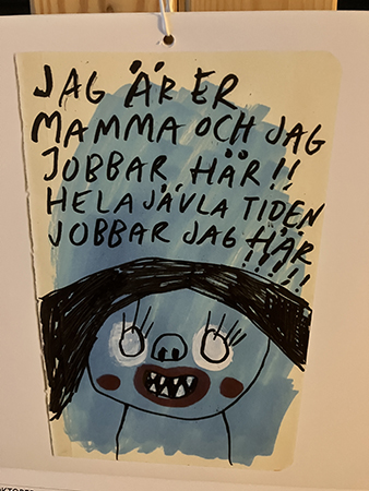 Oktober i Nina Hemmingsonkalendern Jag är er mamma
