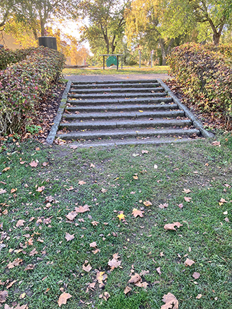 Trappa upp i Höganäsparken
