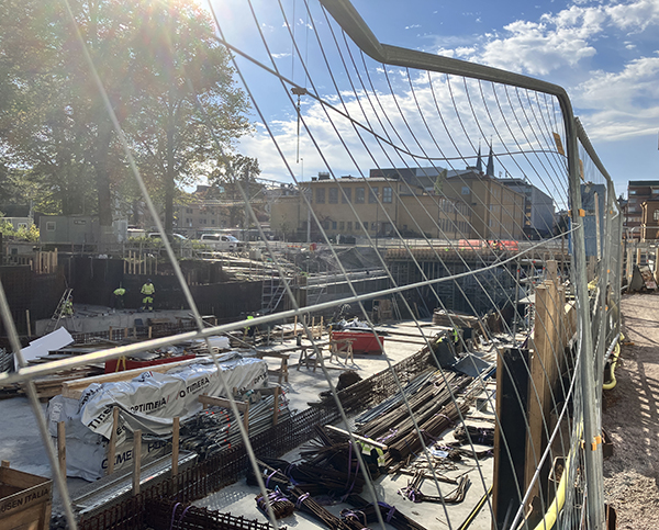 Tunnelbygget St Olof hö sida den 2 okt 2026